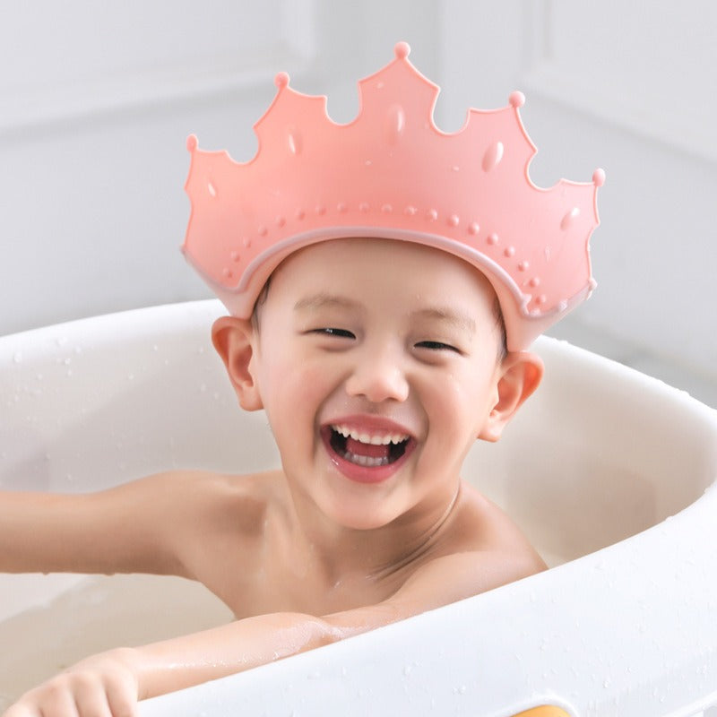Baby shampoo cap, eye protection, ear protection, silicone shampoo tool, baby and child shower cap, waterproof shower and shampoo cap for children