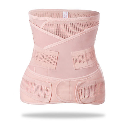 Breathable Postpartum Abdominal Strap Strip Three piece Set Binding Strap Adjustment Strap