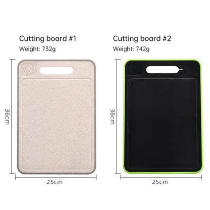 Double Sided Quick Thawing Cutting Board, Aluminum Alloy Spray Cutting Board, Household Cutting Board with Sharpener