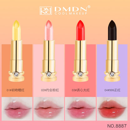 DMDN Star Fantasy Diamond Crystal Jelly Lipstick color-changing lipstick non-fading non-stick cup waterproof lip balm