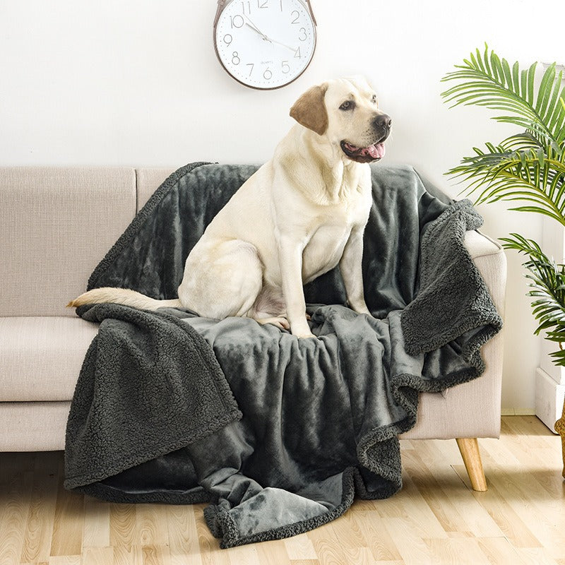 Pet waterproof blanket thickened pet blanket dog house