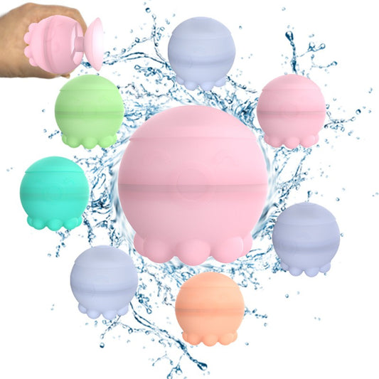 Octopus  Easy Self Closed Fast Quick Filling Silicone Water Bomb Balloons Reusable