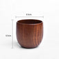 Wooden Big Belly Cups Handmade Natural Spruce Wood Cups